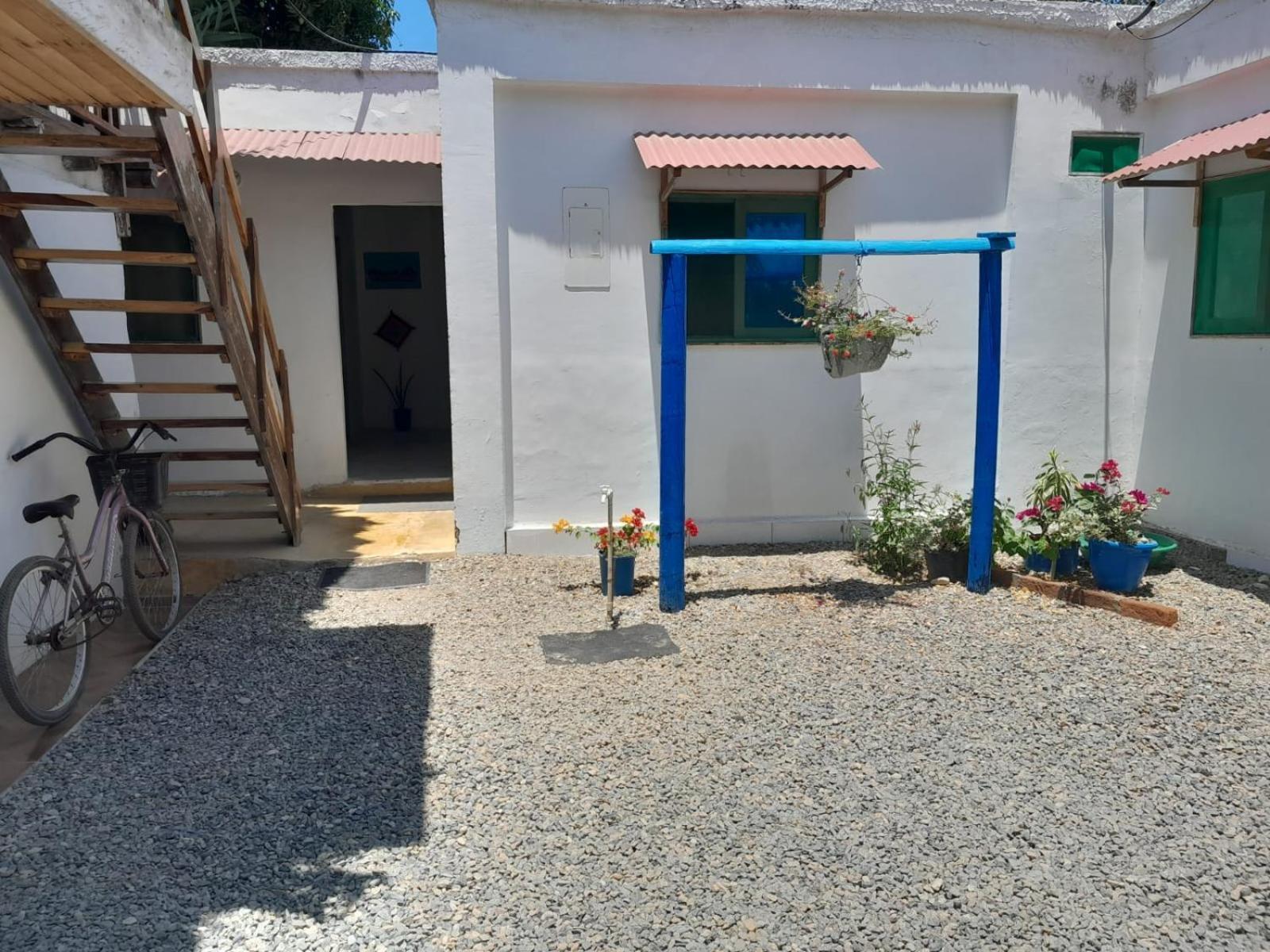 Hostal Paloma Cafe Palomino Bagian luar foto